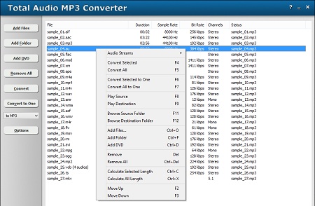 دانلود نرم افزار Total Audio MP3 Converter 2.3.1037